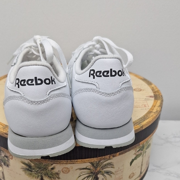 Reebok Men's Classic Leather Sneaker White Sz 9 - Picture 4 of 7
